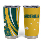 Australia 2024 Olympics Tumbler Cup Rise of the Roos Aborignal Style