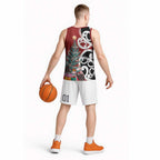 New Zealand Silver Fern Christmas Tree Basketball Jersey Meri Kirihimete - Aussie Hoodie
