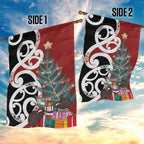 New Zealand Silver Fern Christmas Tree Garden Flag Meri Kirihimete - Aussie Hoodie