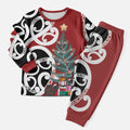 New Zealand Silver Fern Christmas Tree Christmas Pajama Set Meri Kirihimete - Aussie Hoodie