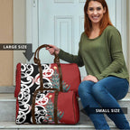 New Zealand Silver Fern Christmas Tree Travel Bag Meri Kirihimete - Aussie Hoodie