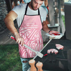 Breast Cancer Awareness Maori Apron Kia Kaha Kia Maia Kia Manawanui - Aussie Hoodie