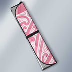 Breast Cancer Awareness Maori Auto Sun Shade Kia Kaha Kia Maia Kia Manawanui - Aussie Hoodie