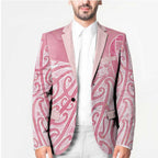 Breast Cancer Awareness Maori Blazer Kia Kaha Kia Maia Kia Manawanui - Aussie Hoodie