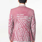 Breast Cancer Awareness Maori Blazer Kia Kaha Kia Maia Kia Manawanui - Aussie Hoodie