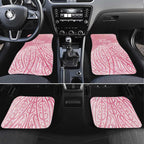 Breast Cancer Awareness Maori Car Mats Kia Kaha Kia Maia Kia Manawanui - Aussie Hoodie