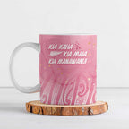 Breast Cancer Awareness Maori Ceramic Mug Kia Kaha Kia Maia Kia Manawanui - Aussie Hoodie