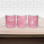 Breast Cancer Awareness Maori Ceramic Mug Kia Kaha Kia Maia Kia Manawanui - Aussie Hoodie