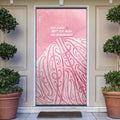 Breast Cancer Awareness Maori Door Cover Kia Kaha Kia Maia Kia Manawanui - Aussie Hoodie