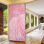 Breast Cancer Awareness Maori Door Cover Kia Kaha Kia Maia Kia Manawanui - Aussie Hoodie