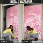Breast Cancer Awareness Maori Door Cover Kia Kaha Kia Maia Kia Manawanui - Aussie Hoodie