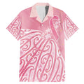 Breast Cancer Awareness Maori Family Matching Mermaid Dress and Hawaiian Shirt Kia Kaha Kia Maia Kia Manawanui - Aussie Hoodie