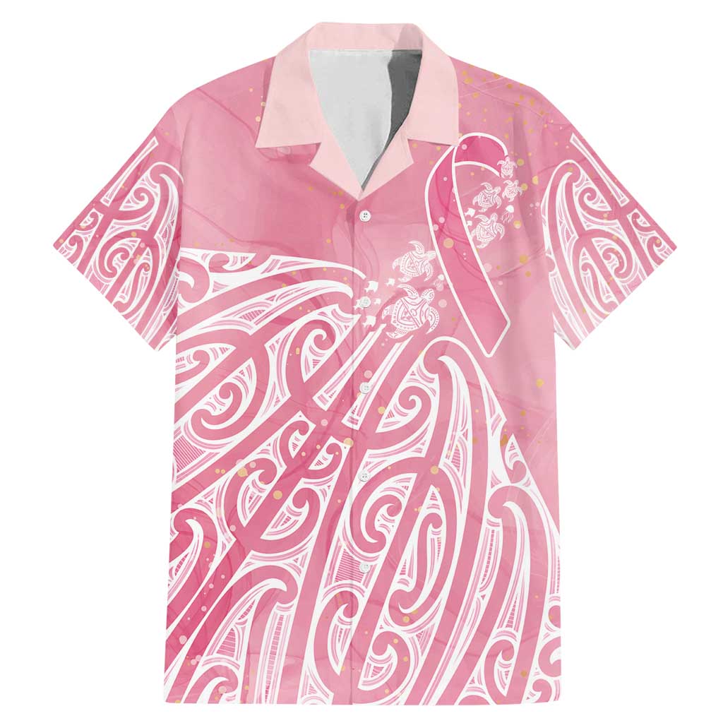 Breast Cancer Awareness Maori Family Matching Mermaid Dress and Hawaiian Shirt Kia Kaha Kia Maia Kia Manawanui - Aussie Hoodie