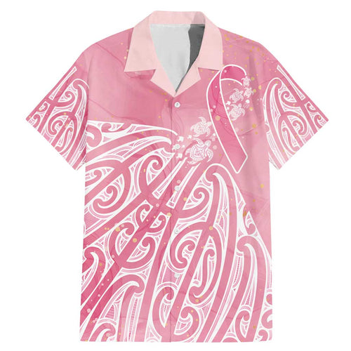Breast Cancer Awareness Maori Family Matching Mermaid Dress and Hawaiian Shirt Kia Kaha Kia Maia Kia Manawanui - Aussie Hoodie