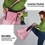 Breast Cancer Awareness Maori Grocery Bag Kia Kaha Kia Maia Kia Manawanui - Aussie Hoodie