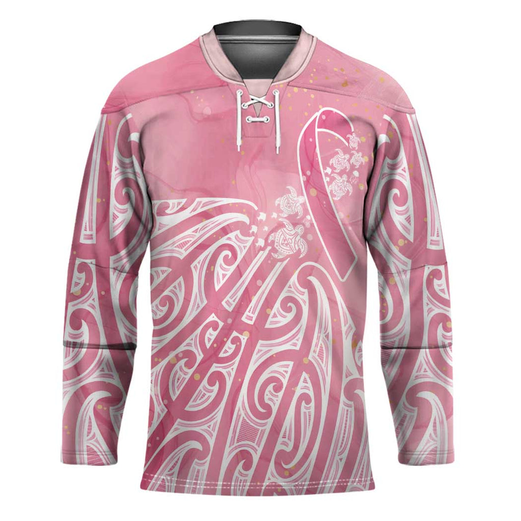 Breast Cancer Awareness Maori Hockey Jersey Kia Kaha Kia Maia Kia Manawanui - Aussie Hoodie
