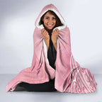 Breast Cancer Awareness Maori Hooded Blanket Kia Kaha Kia Maia Kia Manawanui - Aussie Hoodie