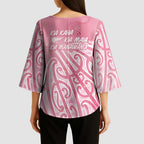 Breast Cancer Awareness Maori Kimono Sleeve Blouse Kia Kaha Kia Maia Kia Manawanui - Aussie Hoodie