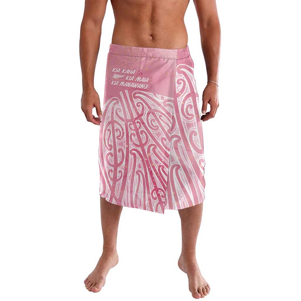Breast Cancer Awareness Maori Lavalava Kia Kaha Kia Maia Kia Manawanui - Aussie Hoodie