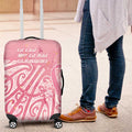 Breast Cancer Awareness Maori Luggage Cover Kia Kaha Kia Maia Kia Manawanui - Aussie Hoodie