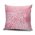 Breast Cancer Awareness Maori Pillow Cover Kia Kaha Kia Maia Kia Manawanui - Aussie Hoodie