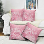 Breast Cancer Awareness Maori Pillow Cover Kia Kaha Kia Maia Kia Manawanui - Aussie Hoodie