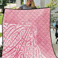 Breast Cancer Awareness Maori Quilt Kia Kaha Kia Maia Kia Manawanui - Aussie Hoodie