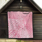 Breast Cancer Awareness Maori Quilt Kia Kaha Kia Maia Kia Manawanui - Aussie Hoodie
