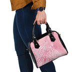 Breast Cancer Awareness Maori Shoulder Handbag Kia Kaha Kia Maia Kia Manawanui - Aussie Hoodie
