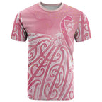 Breast Cancer Awareness Maori T Shirt Kia Kaha Kia Maia Kia Manawanui - Aussie Hoodie
