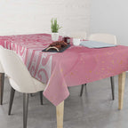 Breast Cancer Awareness Maori Tablecloth Kia Kaha Kia Maia Kia Manawanui - Aussie Hoodie