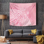 Breast Cancer Awareness Maori Tapestry Kia Kaha Kia Maia Kia Manawanui - Aussie Hoodie