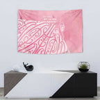 Breast Cancer Awareness Maori Tapestry Kia Kaha Kia Maia Kia Manawanui - Aussie Hoodie