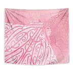 Breast Cancer Awareness Maori Tapestry Kia Kaha Kia Maia Kia Manawanui - Aussie Hoodie