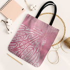Breast Cancer Awareness Maori Tote Bag Kia Kaha Kia Maia Kia Manawanui - Aussie Hoodie