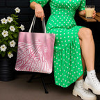 Breast Cancer Awareness Maori Tote Bag Kia Kaha Kia Maia Kia Manawanui - Aussie Hoodie
