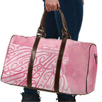 Breast Cancer Awareness Maori Travel Bag Kia Kaha Kia Maia Kia Manawanui - Aussie Hoodie