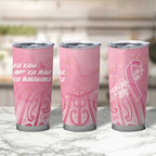 Breast Cancer Awareness Maori Tumbler Cup Kia Kaha Kia Maia Kia Manawanui - Aussie Hoodie