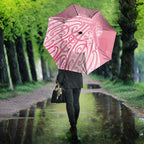 Breast Cancer Awareness Maori Umbrella Kia Kaha Kia Maia Kia Manawanui - Aussie Hoodie