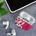 Breast Cancer Awareness Maori AirPods Case Koru Kowhaiwhai - Aussie Hoodie