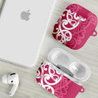 Breast Cancer Awareness Maori AirPods Case Koru Kowhaiwhai - Aussie Hoodie