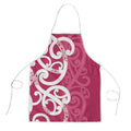 Breast Cancer Awareness Maori Apron Koru Kowhaiwhai - Aussie Hoodie