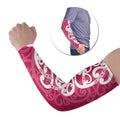 Breast Cancer Awareness Maori Arm Sleeves Koru Kowhaiwhai - Aussie Hoodie