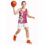 Breast Cancer Awareness Maori Basketball Jersey Koru Kowhaiwhai - Aussie Hoodie