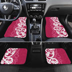 Breast Cancer Awareness Maori Car Mats Koru Kowhaiwhai - Aussie Hoodie
