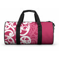 Breast Cancer Awareness Maori Duffle Bag Koru Kowhaiwhai