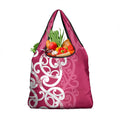 Breast Cancer Awareness Maori Grocery Bag Koru Kowhaiwhai - Aussie Hoodie