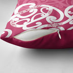 Breast Cancer Awareness Maori Pillow Cover Koru Kowhaiwhai - Aussie Hoodie