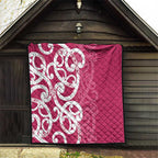 Breast Cancer Awareness Maori Quilt Koru Kowhaiwhai - Aussie Hoodie