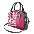 Breast Cancer Awareness Maori Shoulder Handbag Koru Kowhaiwhai - Aussie Hoodie